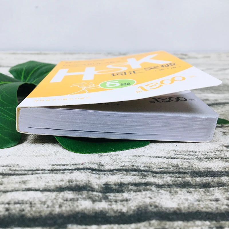 Chinese Level Simulation Test HSK Vocabulary Level 5 / 1300 Words Book Pocket Book