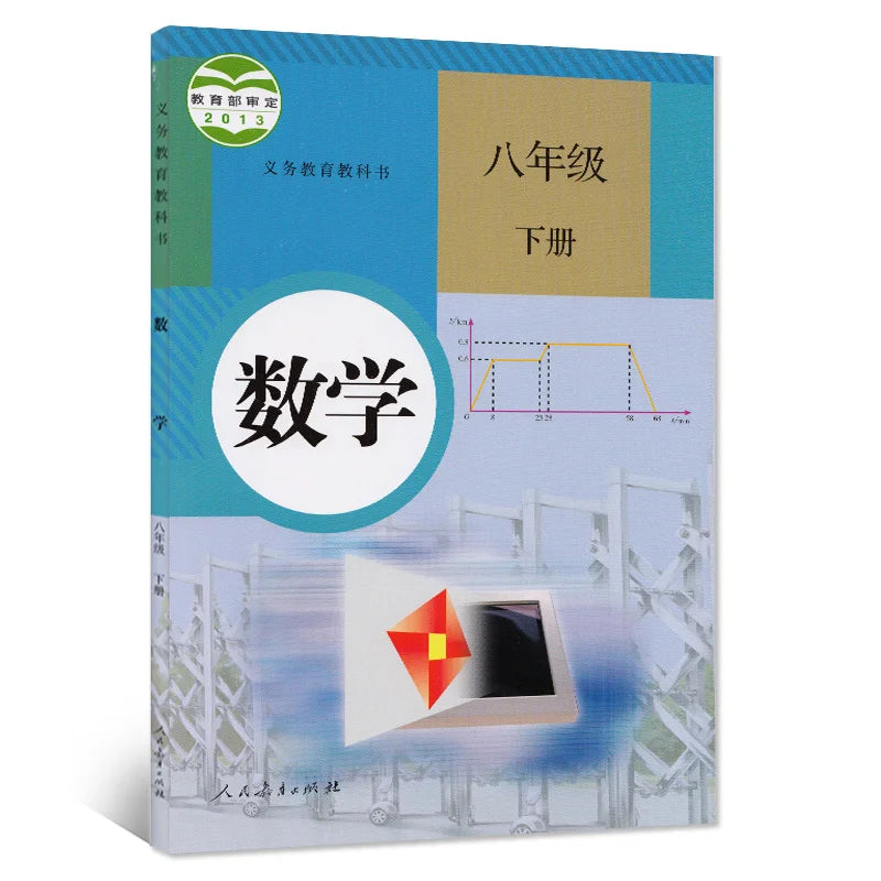 Chinese Junior High School Mathematics Local Math Textbook (full set of 6 books/set people's education version)