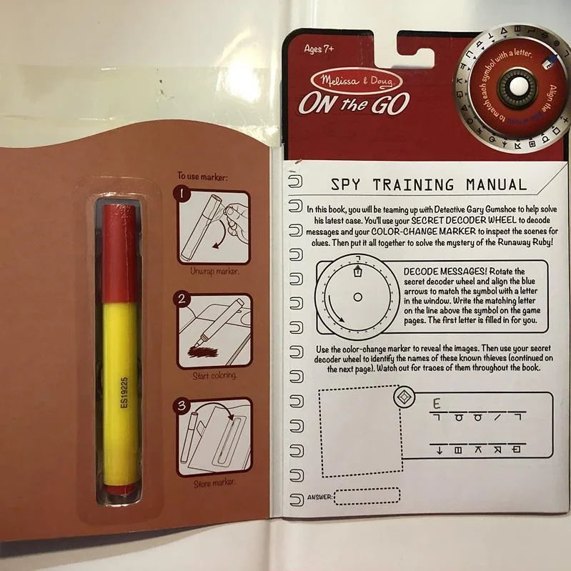 Parent Child Kids Spanish English Bilingual Book Early Education Enlightenment Secret Decoder Iqos IQ EQ Libros Book Age 4 up