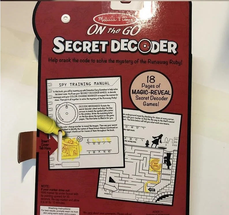 Parent Child Kids Spanish English Bilingual Book Early Education Enlightenment Secret Decoder Iqos IQ EQ Libros Book Age 4 up