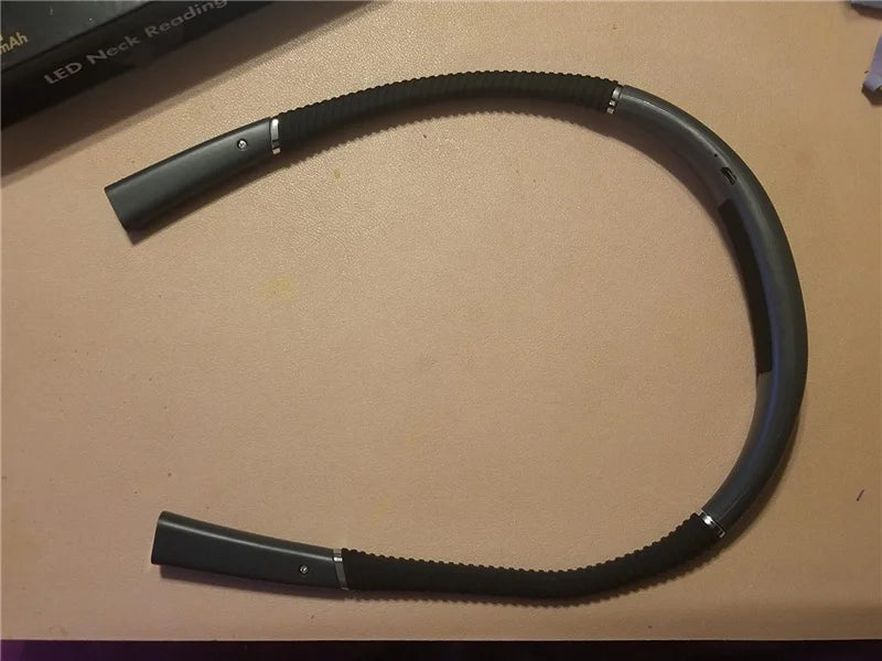 Neck Reading Light Novelty Flexible Neck Lights Handsfree Book Light Hanling Read Lamp Portable USB Rechargeable Book Lighting