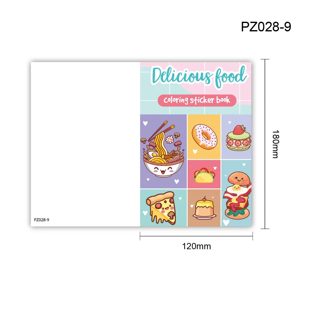 Kids Coloring Book: Cartoon Doodle Art for Creative Fun, Holiday Party Activities & Early Learning Drawing Enlightenment