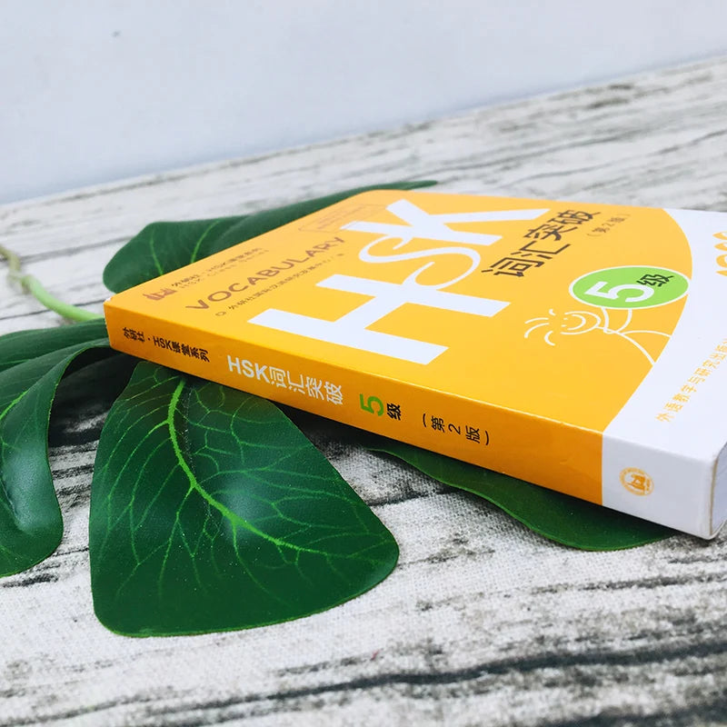 Chinese Level Simulation Test HSK Vocabulary Level 5 / 1300 Words Book Pocket Book