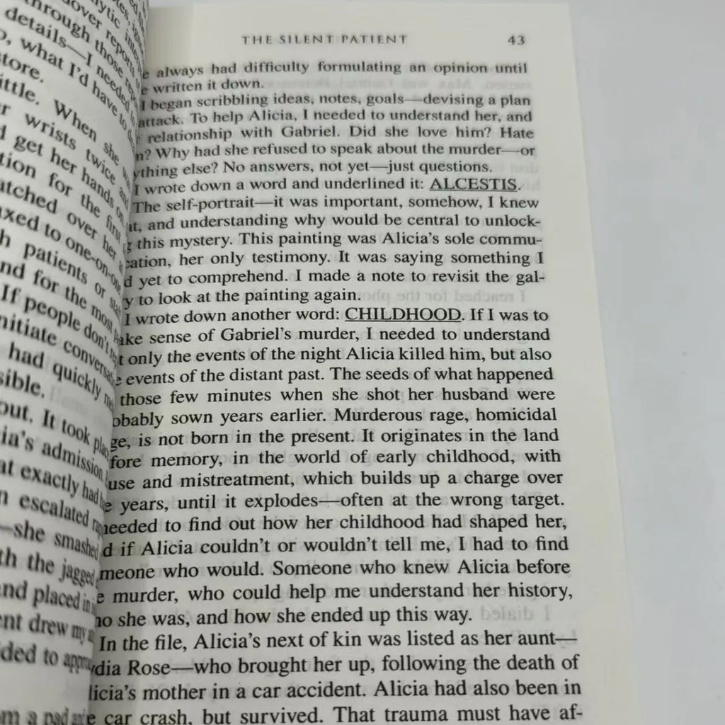 The Silent Patient by Alex Michaelides Paperback English Novel Bestseller Book Libros
