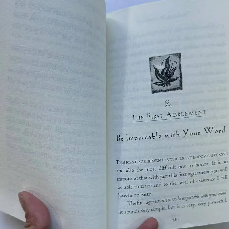 The Four Agreements: A Practical Guide To Personal Freedom By Don Miguel Ruiz Success Self-Help English Book Paperback