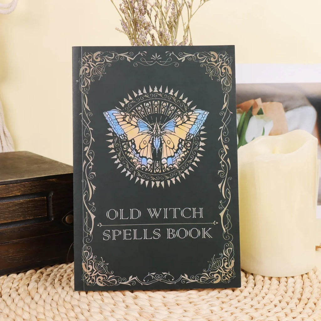 Essential Old Witch Spells Book for Beginners - Ideal Birthday Easter Christmas Halloween Gift for Witches & Wizards