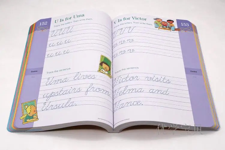 5Volumns/Set Grade 2-6 Brain Quest Workbook Children's Intelligence Development Exercise Book American Kindergarten Primary Kids