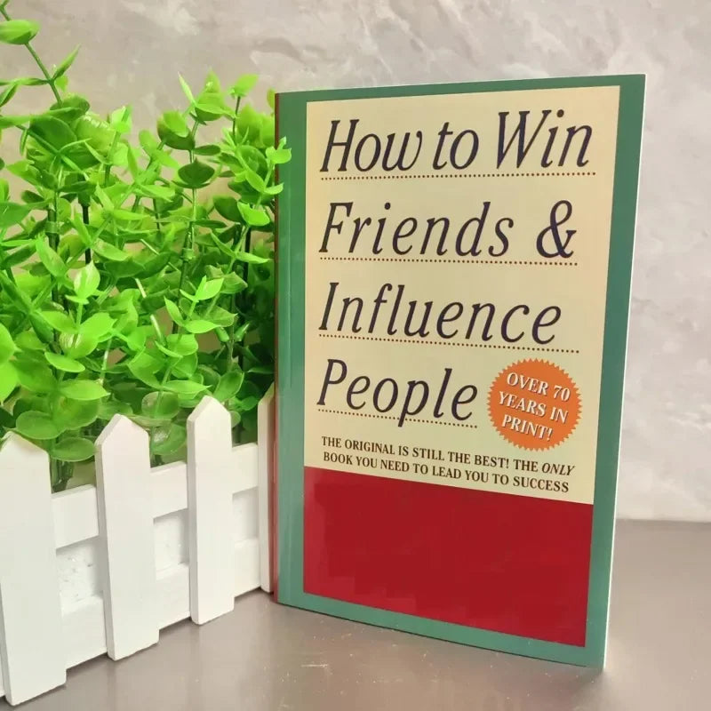 How To Win Friends & Influence People By Dale Carnegie Interpersonal Communication Skills Self-Improvement Reading Book книги