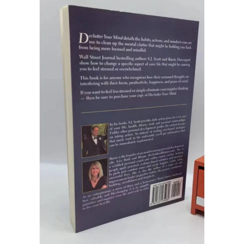 Declutter Your Mind How to Stop Worrying, Relieve Anxiety and Eliminate Negative Thinking Book Paperback