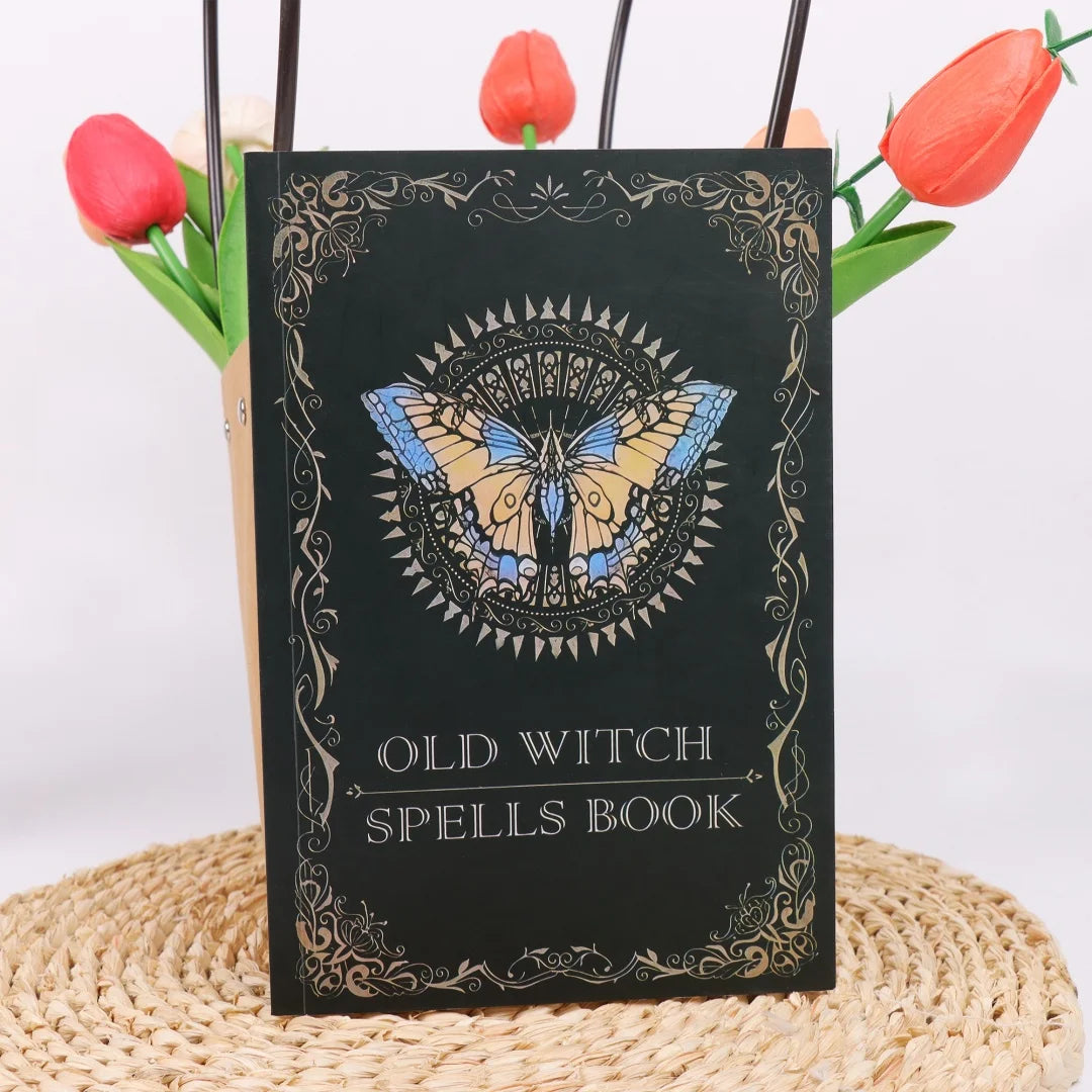 Essential Old Witch Spells Book for Beginners - Ideal Birthday Easter Christmas Halloween Gift for Witches & Wizards