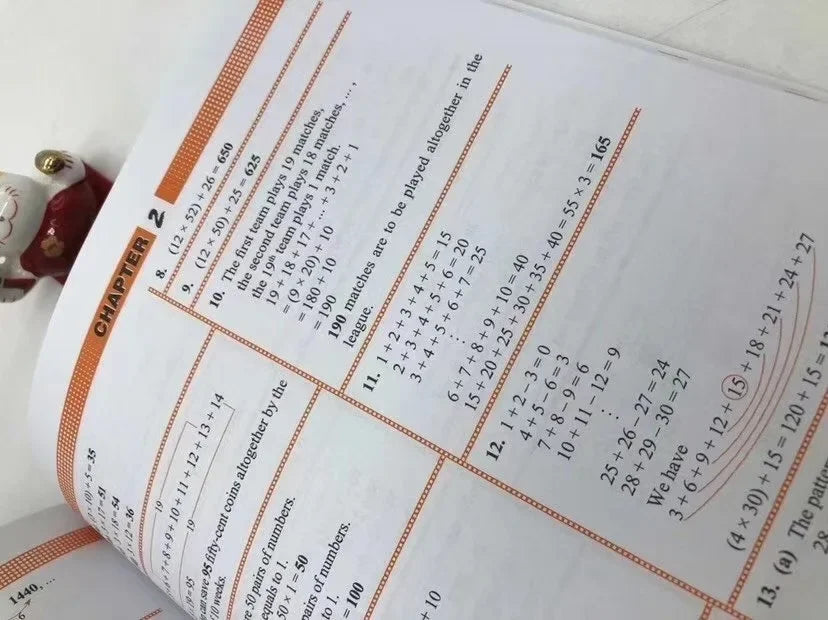 5 Books/set SAP Maths Olympiad Primary School Mathematical Thinking Training Exercise   Math Questions English Book