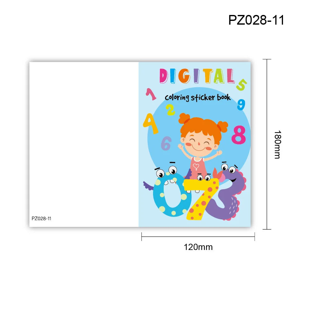 Kids Coloring Book: Cartoon Doodle Art for Creative Fun, Holiday Party Activities & Early Learning Drawing Enlightenment