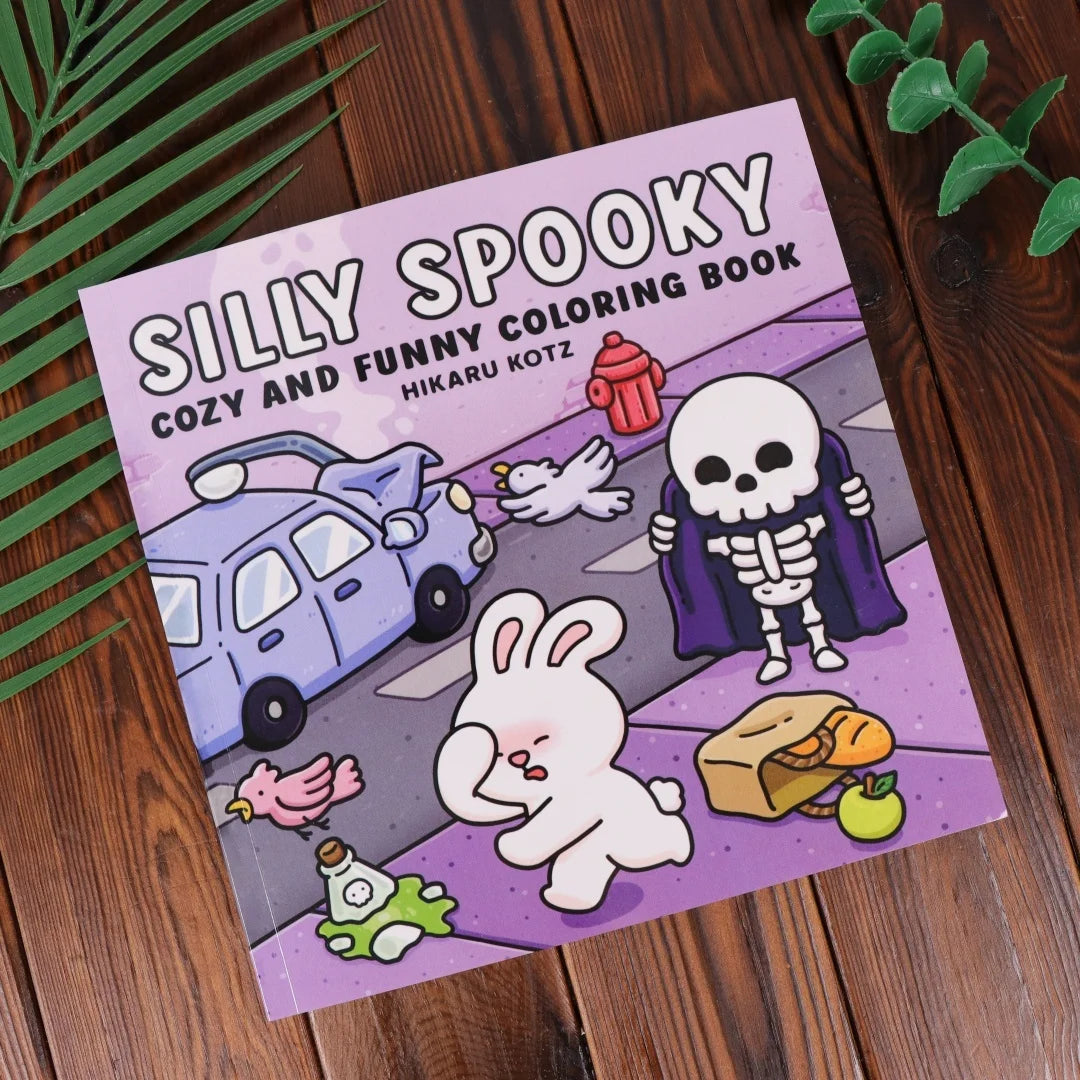 Spooky Christmas: Cute Coloring Book for Adults and Teens with Adorable Characters and Cozy Holiday Scenes for Relaxatio