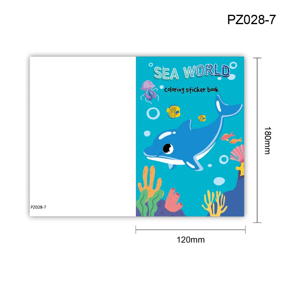 Kids Coloring Book: Cartoon Doodle Art for Creative Fun, Holiday Party Activities & Early Learning Drawing Enlightenment