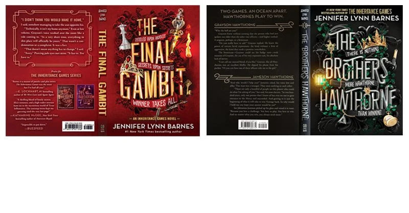 1 book the Inheritance Games vol.1/2/3/4 English Novel book