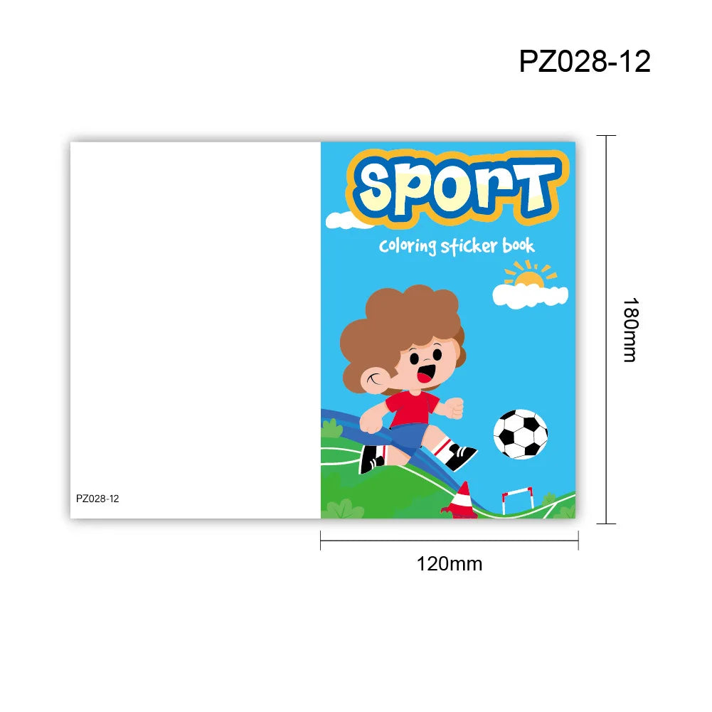 Kids Coloring Book: Cartoon Doodle Art for Creative Fun, Holiday Party Activities & Early Learning Drawing Enlightenment