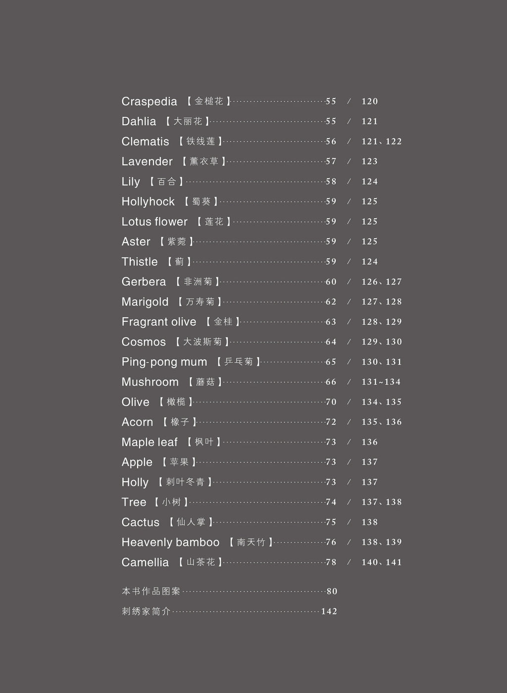 Botanical Embroidery Designs Book Rose, Tulip, Daisy Plant Patterns Zero Basic Practice Needle Embroidery Tutorial Book