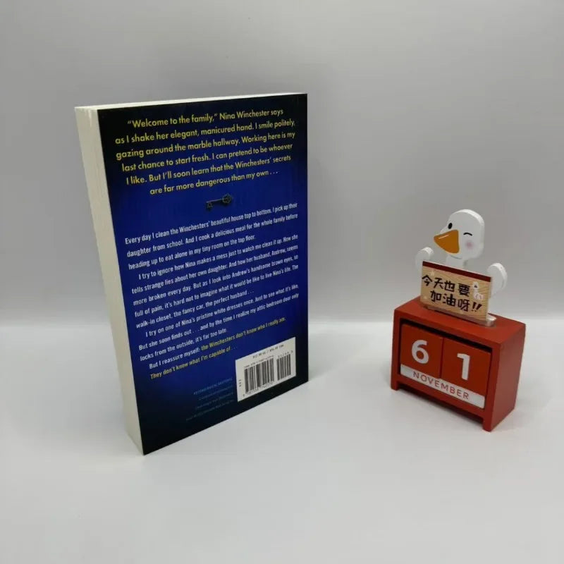 1 Book The Housemaid by Freida McFadden Paperback Book in English