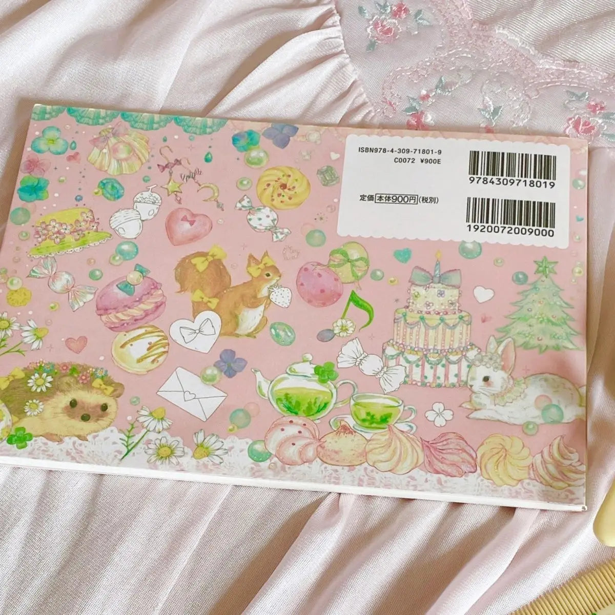 Girl magic fantasy coloring book painting this extract postcard lovely soft sister Japanese style