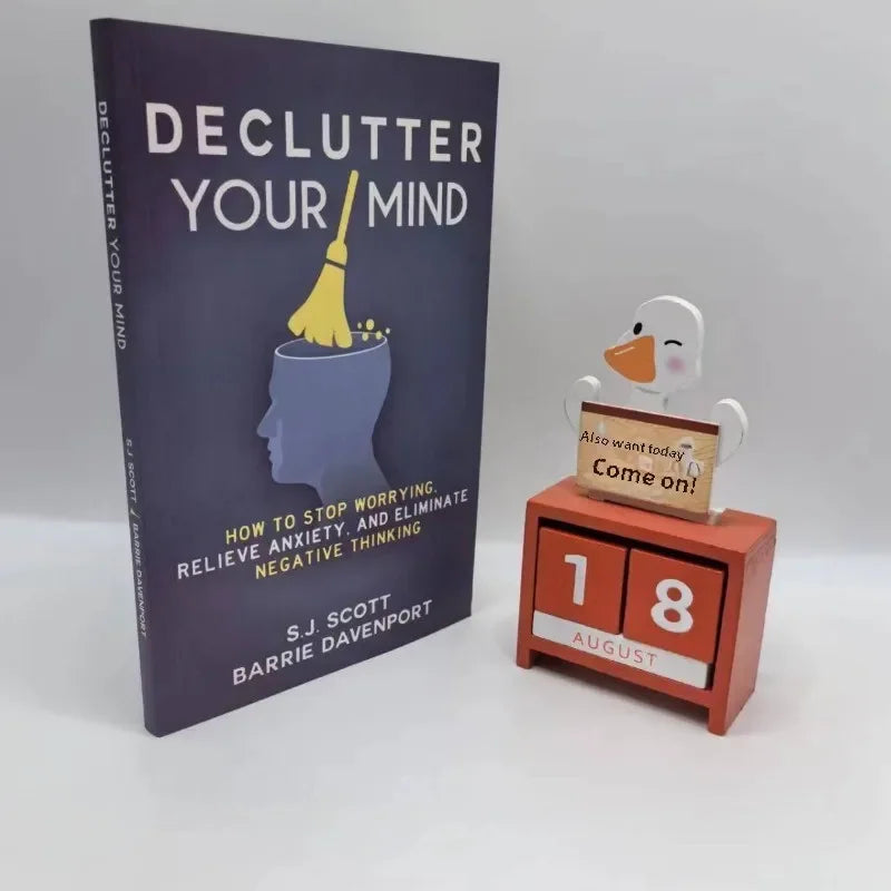 Declutter Your Mind How to Stop Worrying, Relieve Anxiety and Eliminate Negative Thinking Book Paperback