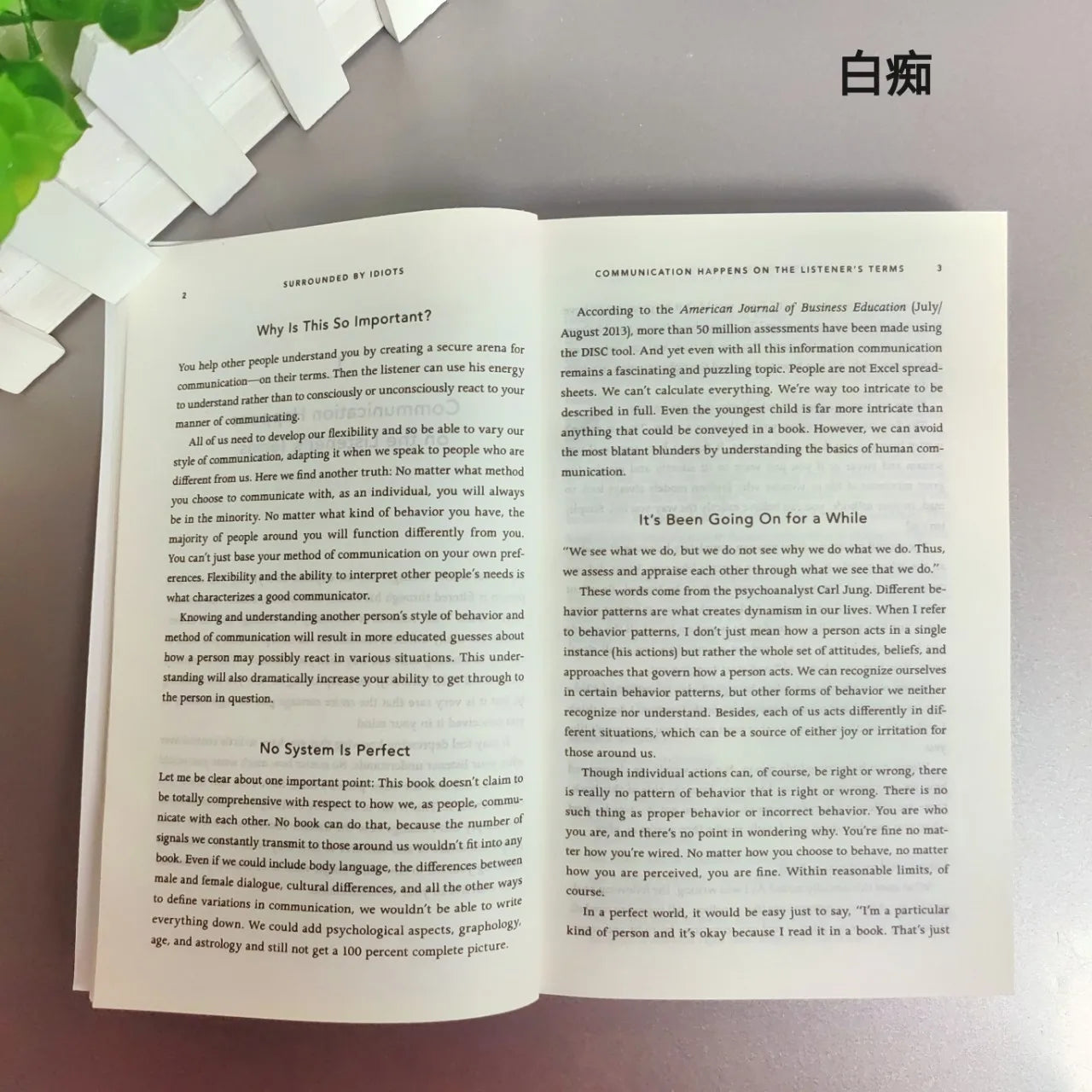 2025 NY Times #1 Psychology Book - Surrounded by I*diots, 4 Behavior Types Xmas Gift