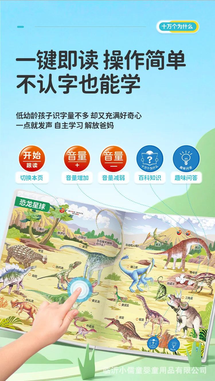 100000 Why Audio Books, Children's Early Education Puzzle Bedtime Story Books