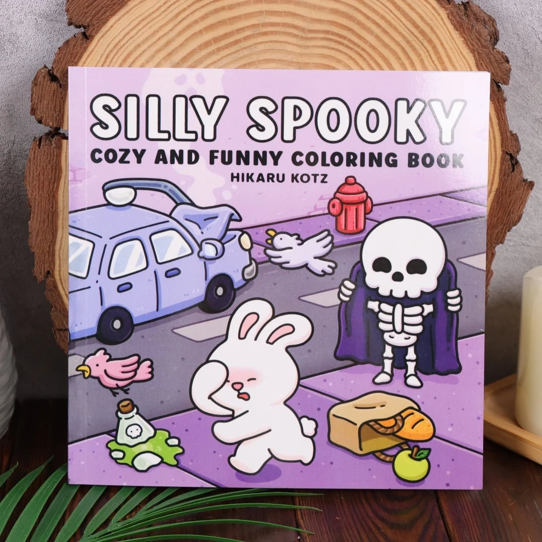 Spooky Christmas: Cute Coloring Book for Adults and Teens with Adorable Characters and Cozy Holiday Scenes for Relaxatio