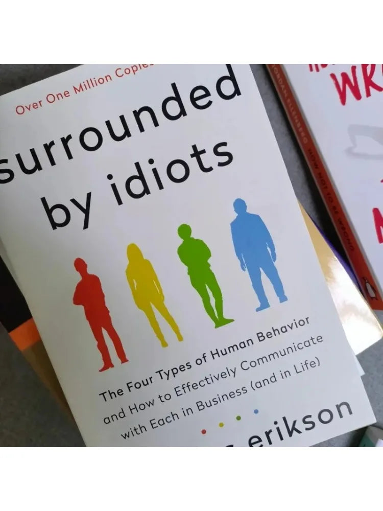 Surrounded By Idiots The Four Types of Human Behavior By Thomas Erikson English Book Bestseller Novel Libros Livros