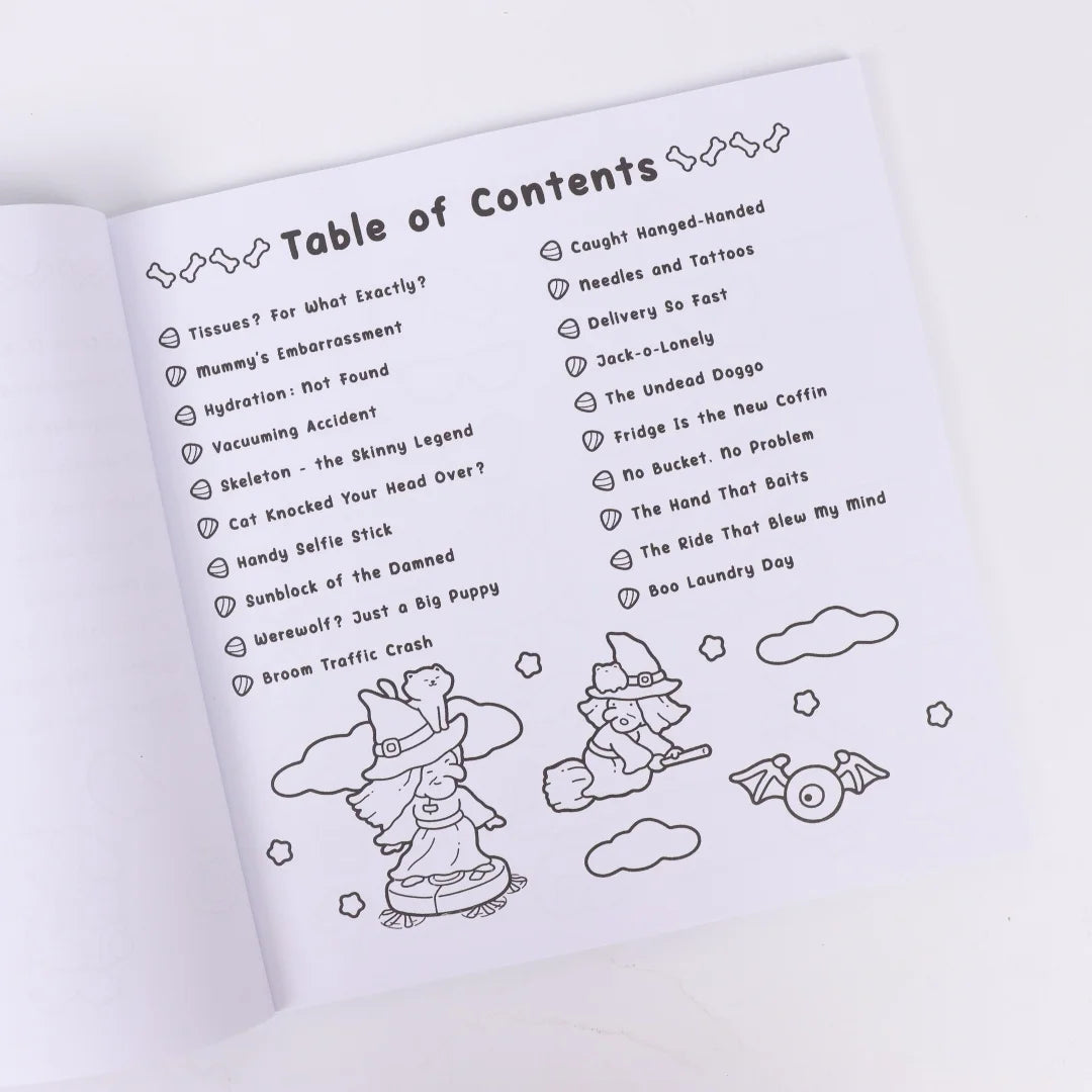 Spooky Christmas: Cute Coloring Book for Adults and Teens with Adorable Characters and Cozy Holiday Scenes for Relaxatio