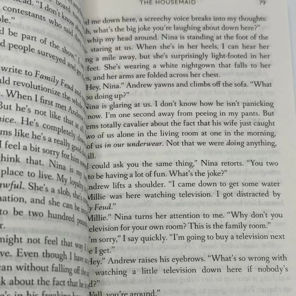 1 Book The Housemaid by Freida McFadden Paperback Book in English