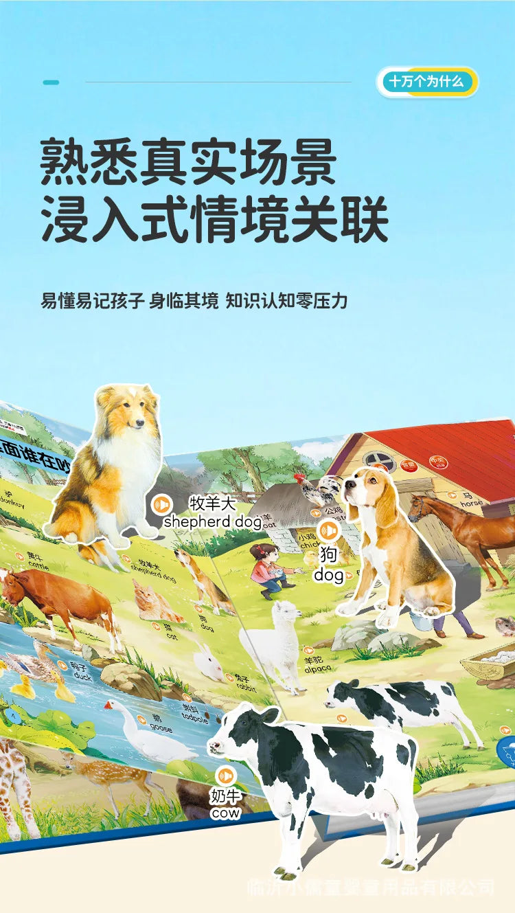 100000 Why Audio Books, Children's Early Education Puzzle Bedtime Story Books