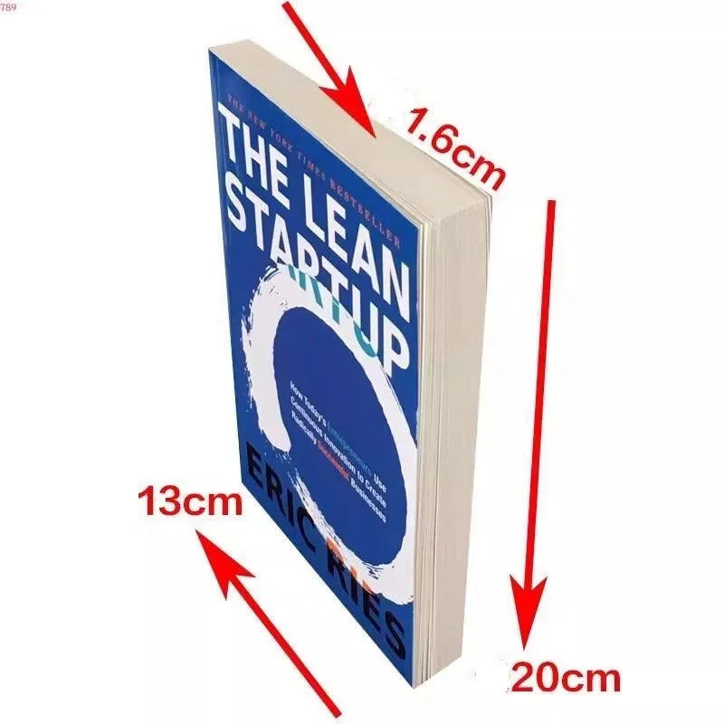 The Lean Startup By Eric Ries Growth Mindset Startups Growth Thinking Books for New Ventures Business English Guide Book