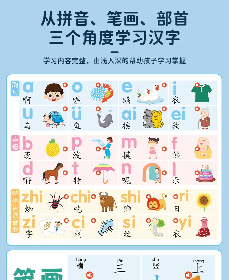 Early Education Pinyin Alphabet Mathematical Cognition Traditional Chinese Music Audio Book