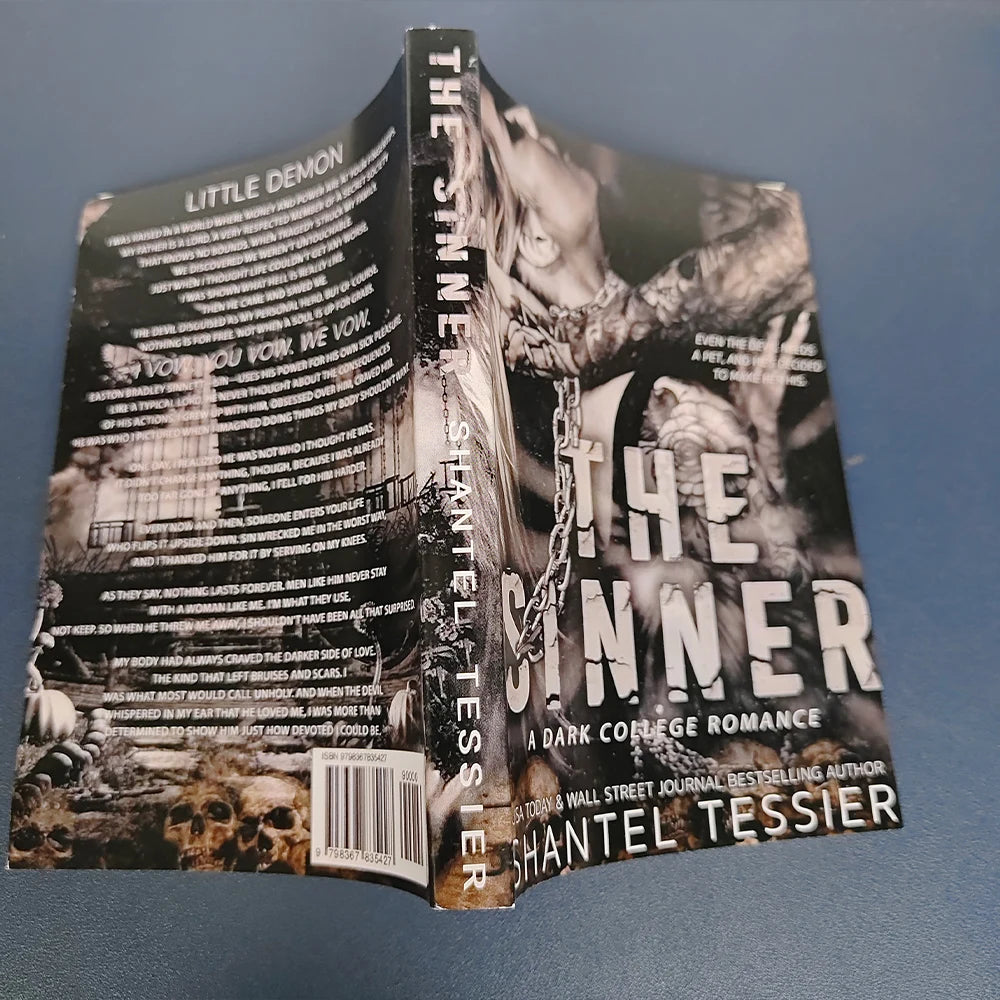 The Sinner A Dark College Novel in English book