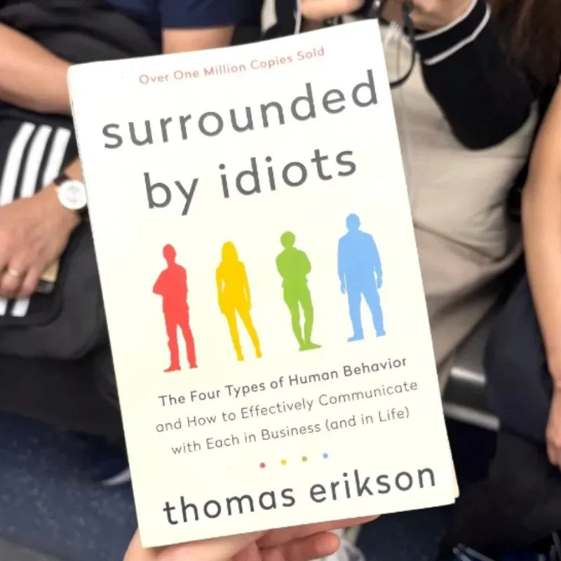 Surrounded By Idiots The Four Types of Human Behavior By Thomas Erikson English Book Bestseller Novel Libros Livros