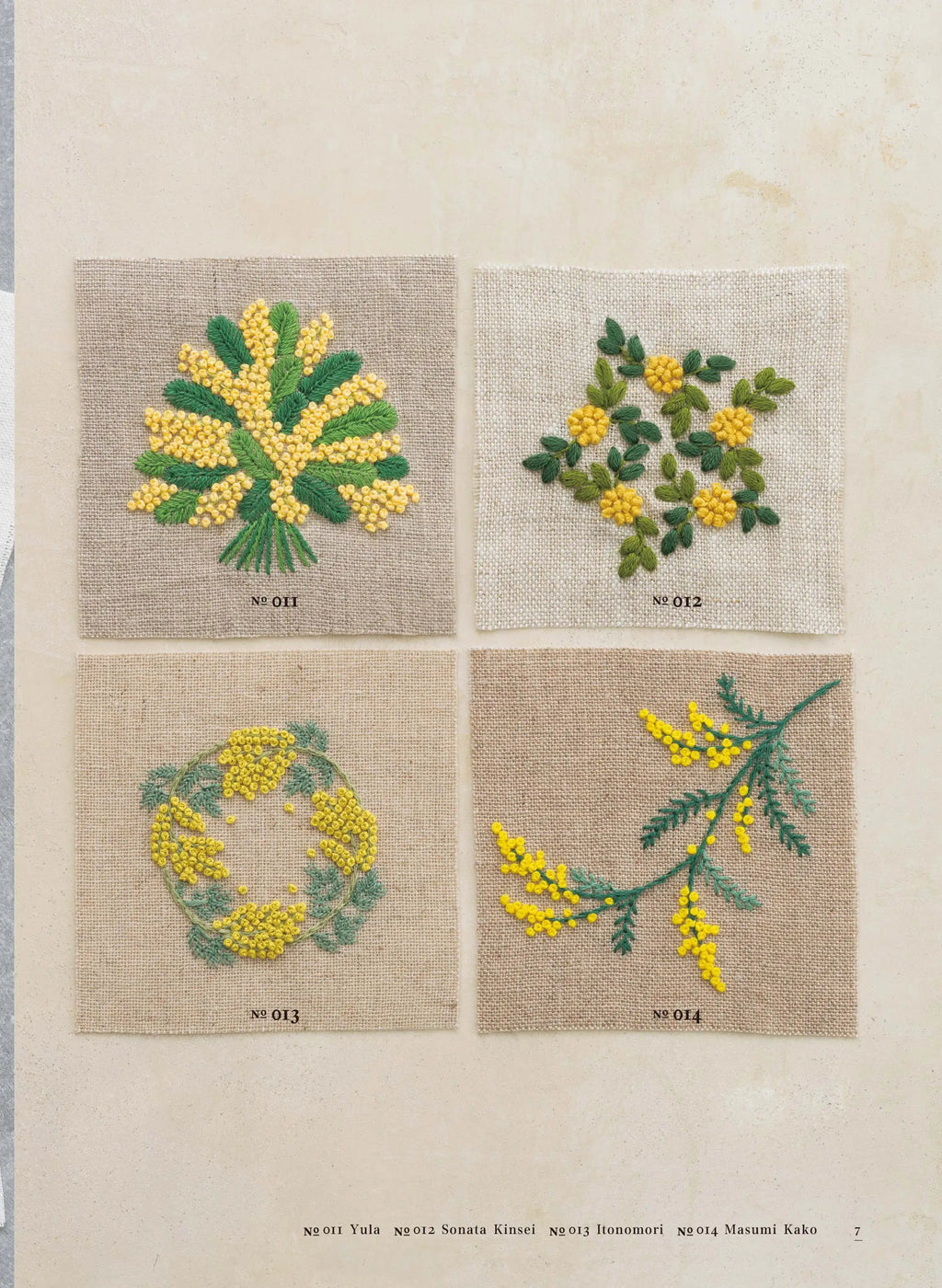 Botanical Embroidery Designs Book Rose, Tulip, Daisy Plant Patterns Zero Basic Practice Needle Embroidery Tutorial Book