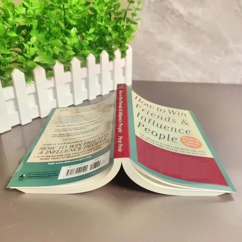 How To Win Friends & Influence People By Dale Carnegie Interpersonal Communication Skills Self-Improvement Reading Book книги