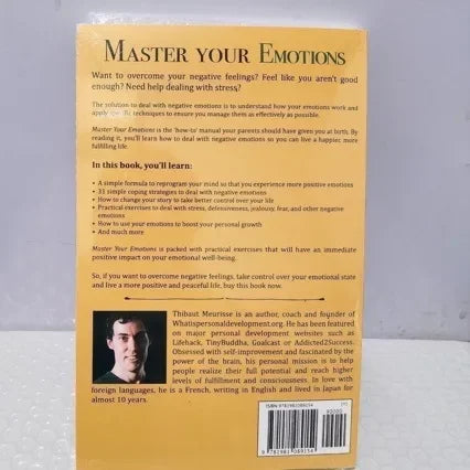 English Modern Emotional Management Physical Book Guide Master Your Emotions: A Practical Guide To Mastering Your Emotions