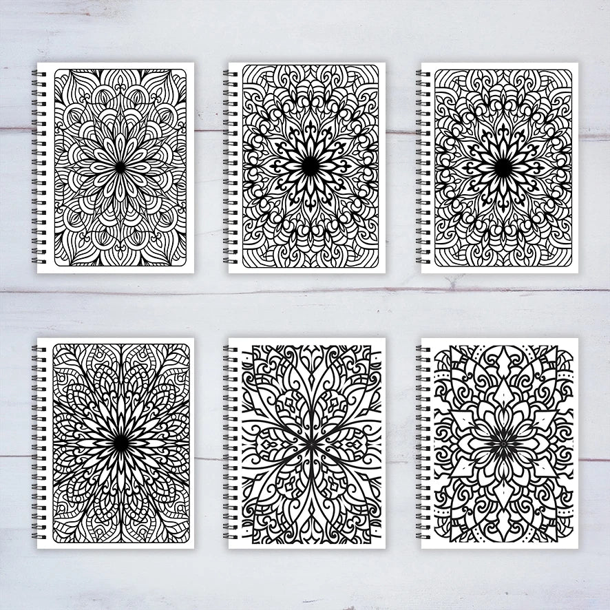 "The Mystery of the Mandala" Coloring Book - 8.3 x 11.2 inches, 22 Pages | Great for Gifting & Relaxation