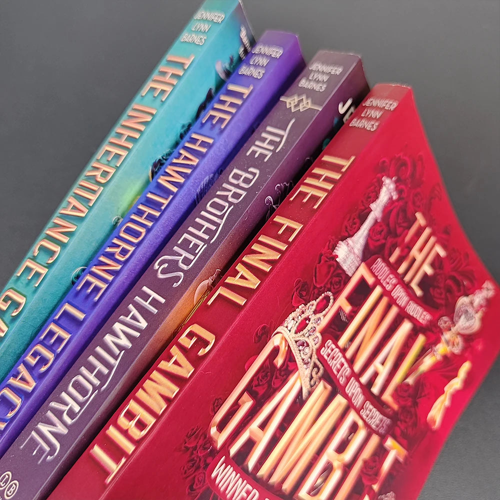 1 book the Inheritance Games vol.1/2/3/4 English Novel book