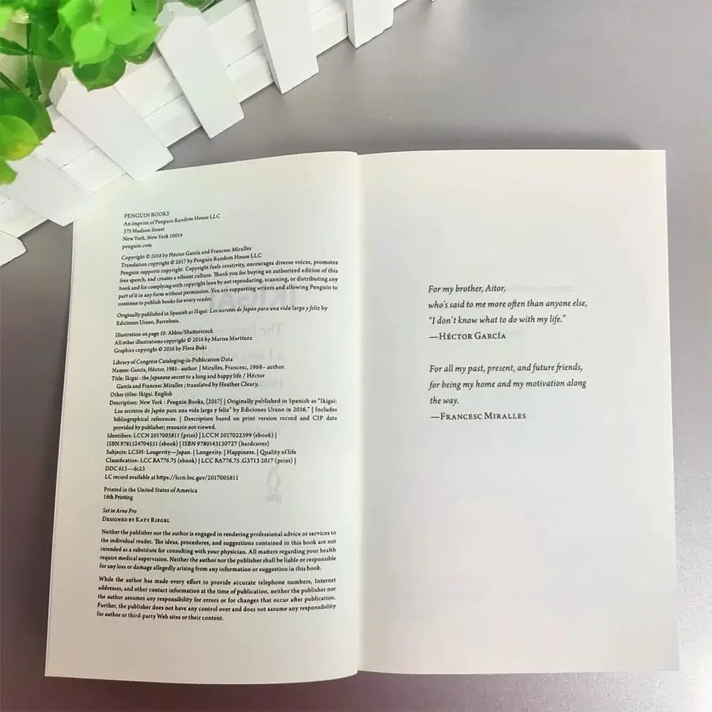 The Japanese Secret Philosophy For A Happy Healthy By Hector Garcia Book Rebuilding Happiness + A Book About Hope Fiction
