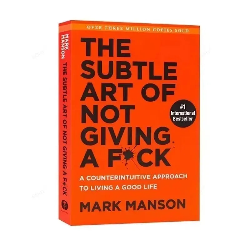 The Subtle Art of Not Giving A Fxck / Every Thing Is Fxcked By Mark Manson Self Management Stress Relief Book