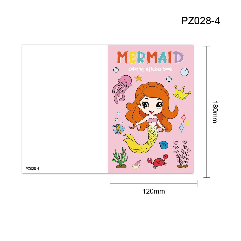 Kids Coloring Book: Cartoon Doodle Art for Creative Fun, Holiday Party Activities & Early Learning Drawing Enlightenment