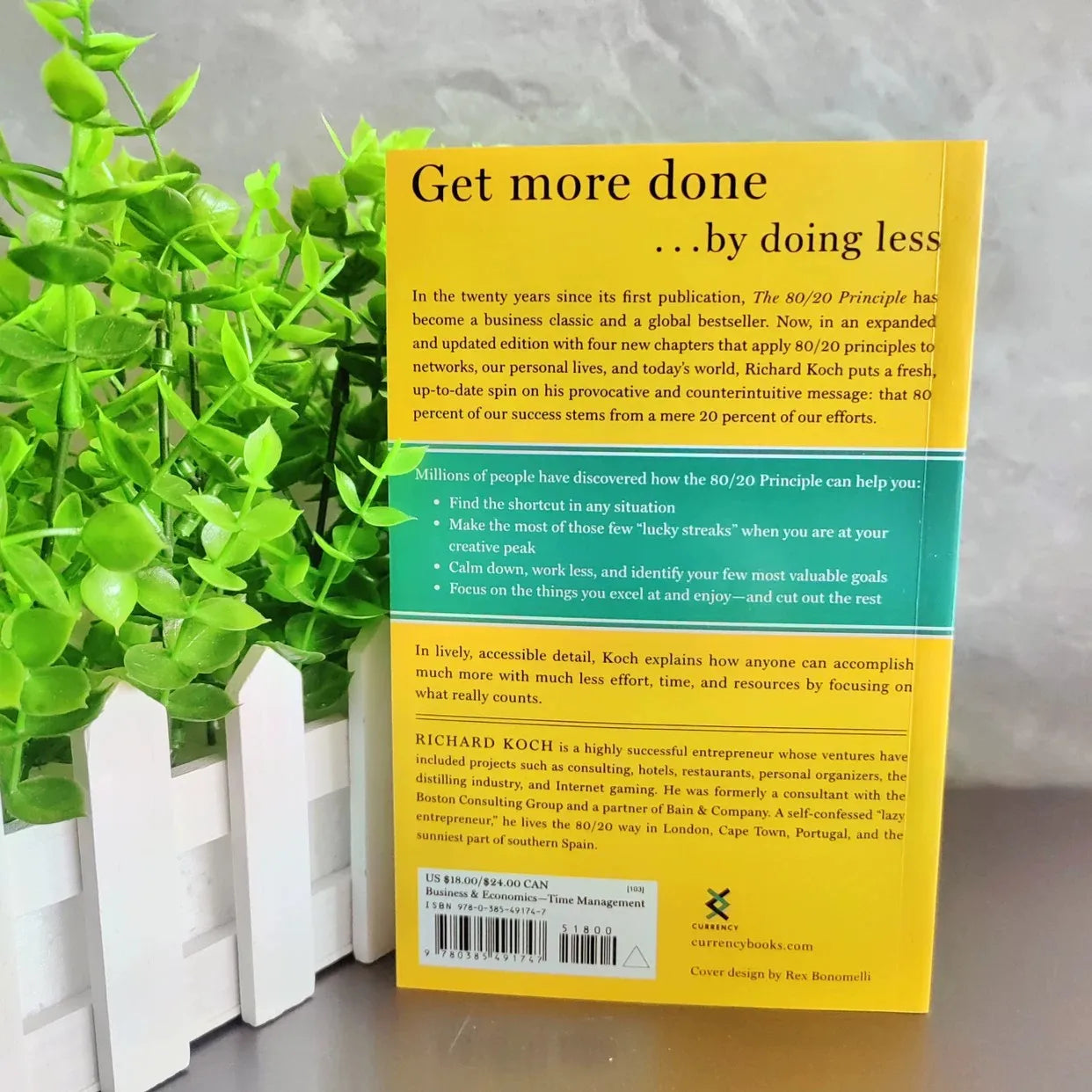 The 80/20 Principle Richard Cork, Original English Management Book on The 80/20 Rule