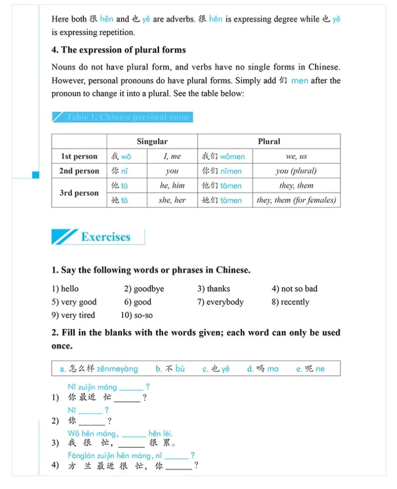 Fast Track Chinese Zero Basics Foreigners Learn Chinese Basic Chinese Tutorials Self-Study Chinese Book Chinese-English Glossary