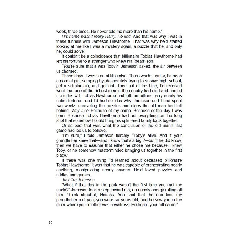 1 book the Inheritance Games vol.1/2/3/4 English Novel book