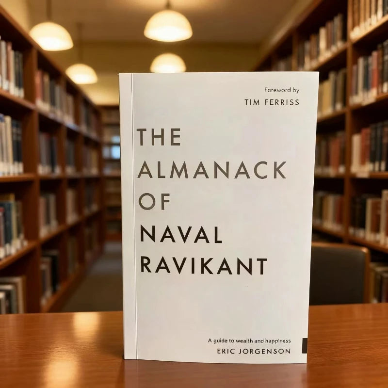 The Almanack of Naval Ravikant: A Guid To Wealth And Happiness English Book Paperback book  None  bíblia  libro  novel
