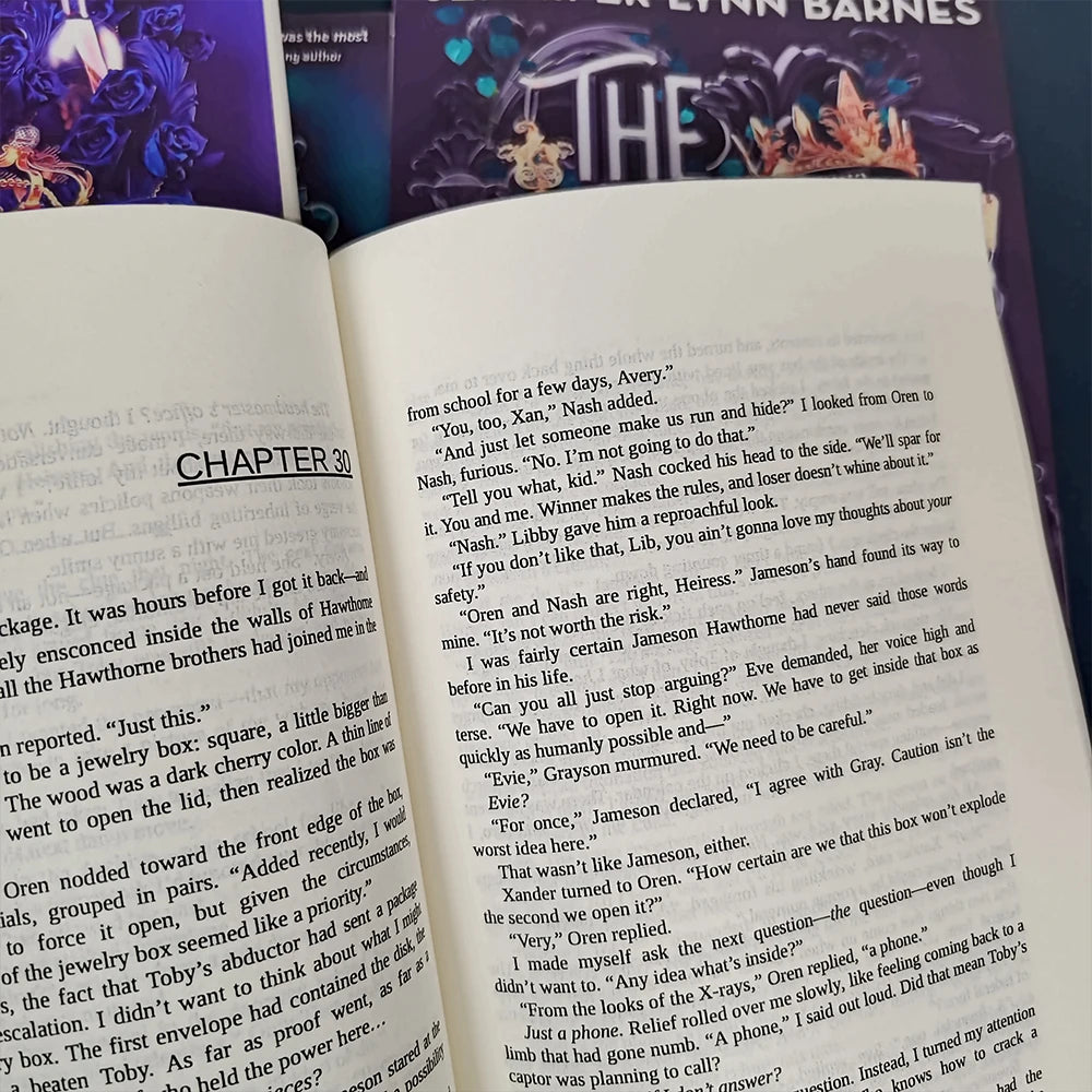 1 book the Inheritance Games vol.1/2/3/4 English Novel book