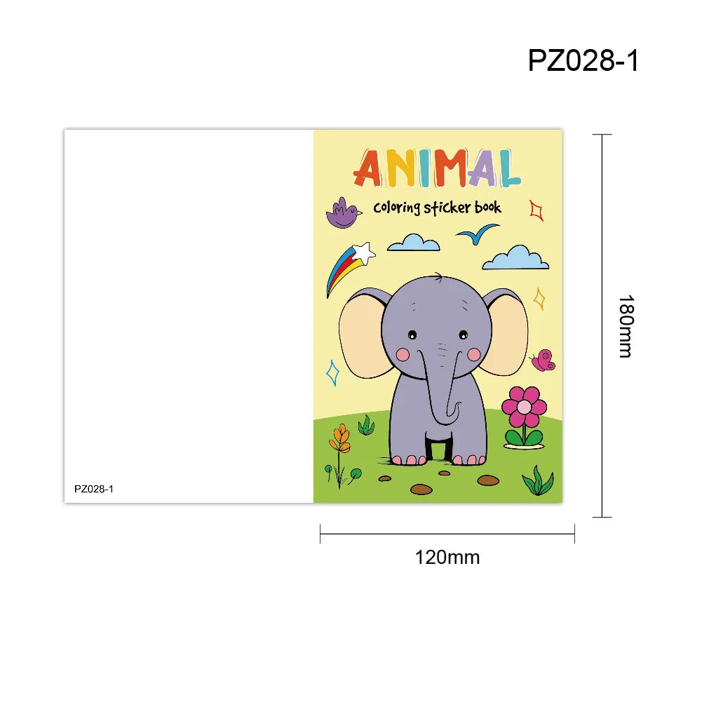 Kids Coloring Book: Cartoon Doodle Art for Creative Fun, Holiday Party Activities & Early Learning Drawing Enlightenment