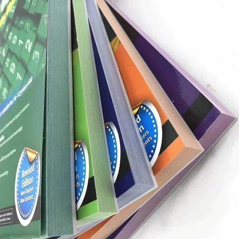 5 Books/set SAP Maths Olympiad Primary School Mathematical Thinking Training Exercise   Math Questions English Book